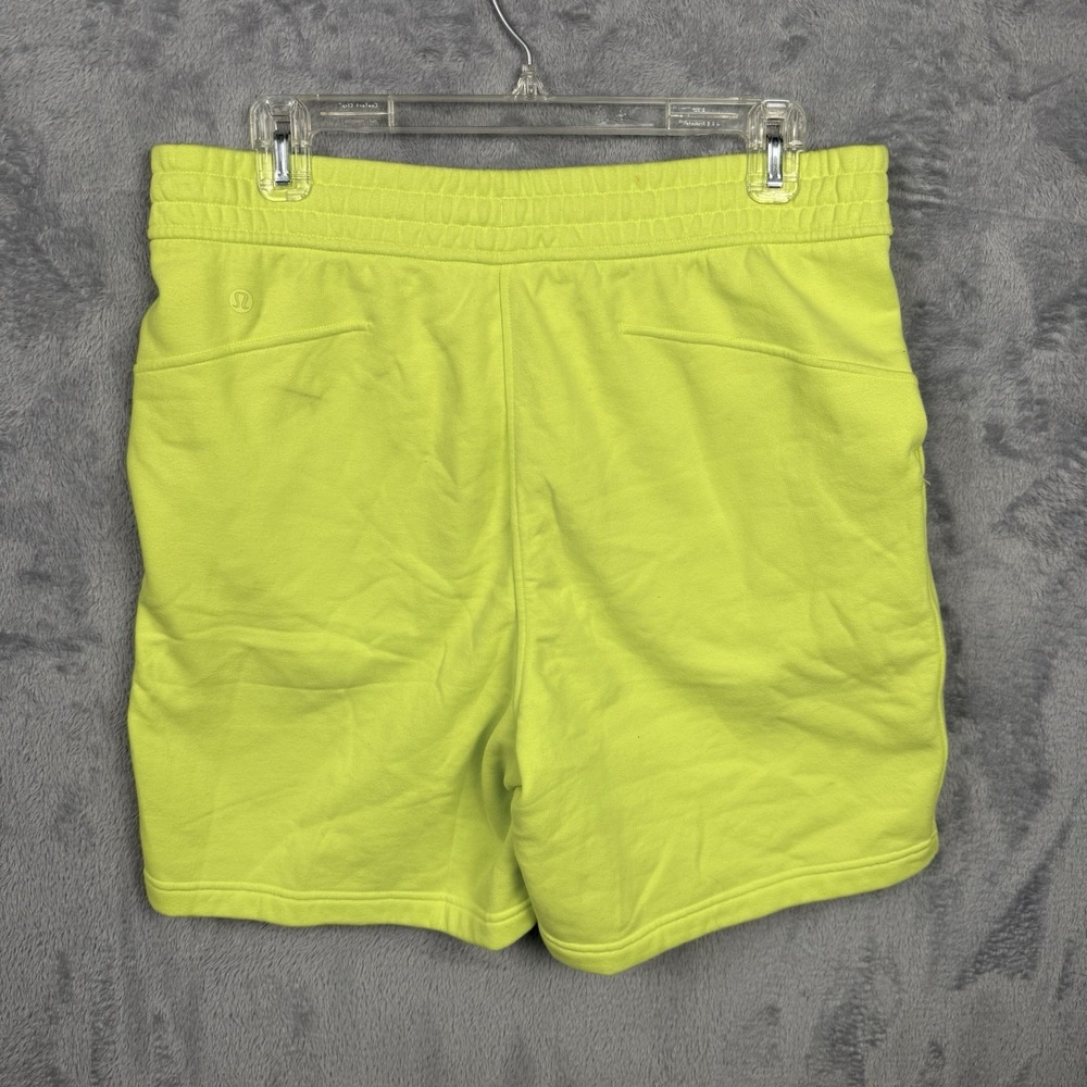 Lululemon Women's Pace Rival High-Rise Swift Shorts Neon Green Size 10 Sporty - Picture 4 of 7